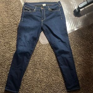 DARK BLUE TRUE RELIGION JEANS